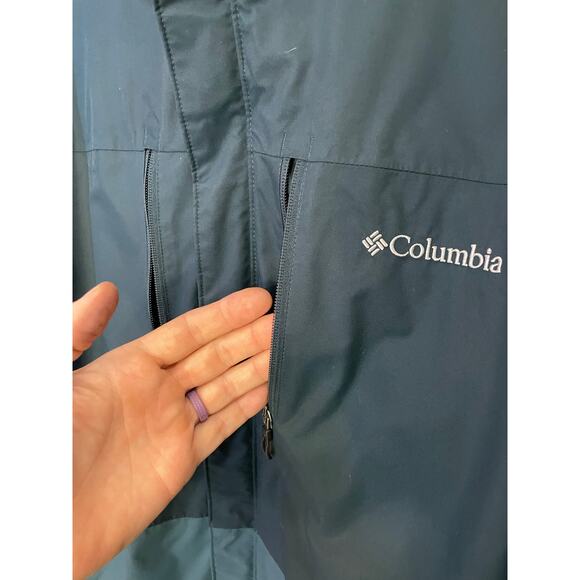 Columbia Interchange 3-in-1 Waterproof Jacket XXL Zip-In Softshell Hooded - Picture 7 of 10